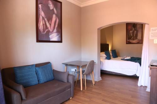 Katil atau katil-katil dalam bilik di Casa De Jardim Guesthouse