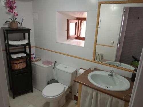 Kúpeľňa v ubytovaní Casa Rural La Peña en Unquera (Cantabria)