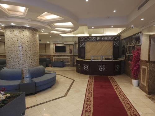 Vestibiulis arba registratūra apgyvendinimo įstaigoje Nukhbat Faris 2 Hotel