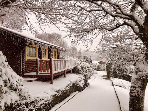 Faweather Grange durante l'inverno