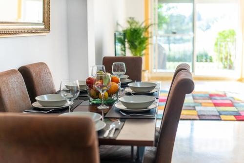Χώρος καθιστικού στο Sunset apartment, front line Mijas Golf
