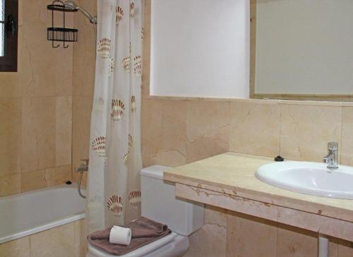 Koupelna v ubytování Villa Mariesa