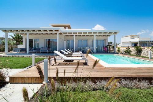 Casa con terraza y piscina en San Lorenzo - Fico d'India, en Siracusa