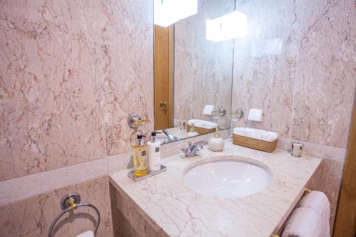 Phòng tắm tại Quinta Miramar