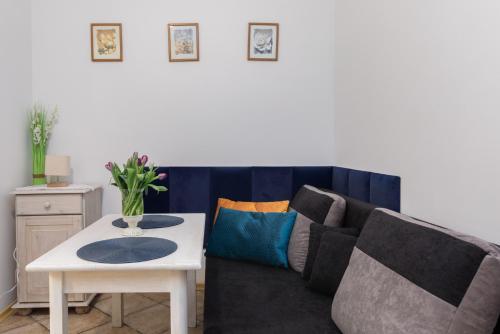 Χώρος καθιστικού στο Apartment with Veranda Toruńska Pobierowo by Noclegi Renters
