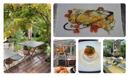 Mad på bed and breakfast-stedet eller i nærheden