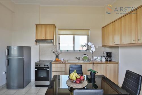 Dapur atau dapur kecil di Nautilus Apartments Airport by Airstay