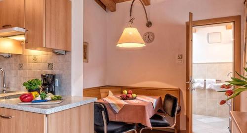 Kuchyň nebo kuchyňský kout v ubytování Residence Andrea