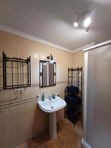 Et badeværelse på La Morada de Salomé