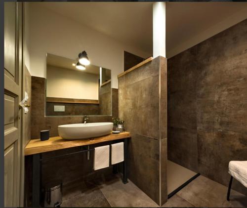 Kúpeľňa v ubytovaní Sosta al Capitano