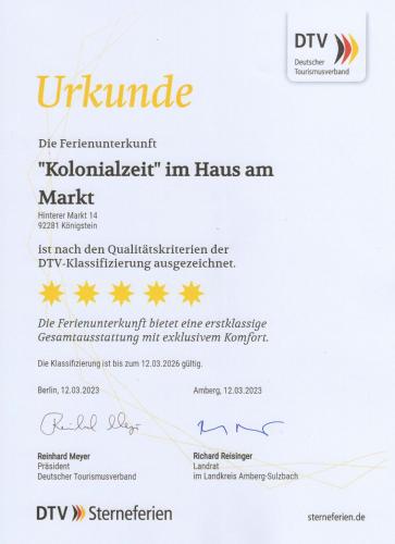 a letter from the ukrainian ministry of foreign affairs requesting a fake document at Haus am Markt in Königstein in der Oberpfalz