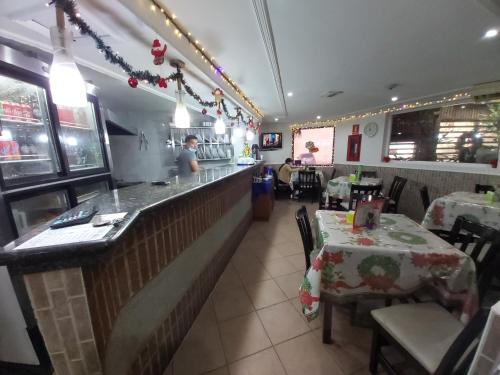 Posezení v ubytování HOTEL MUEVETE POR VARGAS