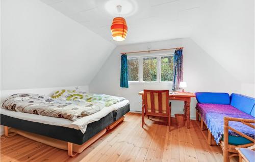 Ένα ή περισσότερα κρεβάτια σε δωμάτιο στο Awesome Home In Aabenraa With Kitchen