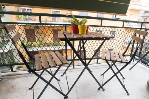 Balkón nebo terasa v ubytování La Chiave di Roma