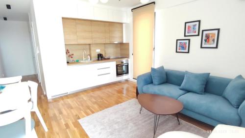 Kuchyň nebo kuchyňský kout v ubytování Apartments LORA in Bonila