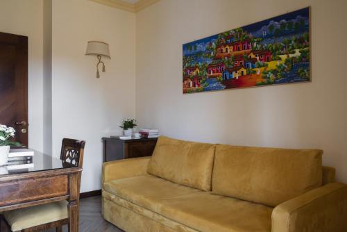 Ein Sitzbereich in der Unterkunft Hotel Parma e Oriente Wellness & Spa