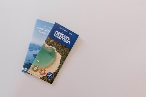 a package of ocean biscayachiachi on a white background at Nelson Central Town House in Nelson
