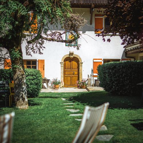 Zahrada ubytování Chalet-hôtel Gai Soleil