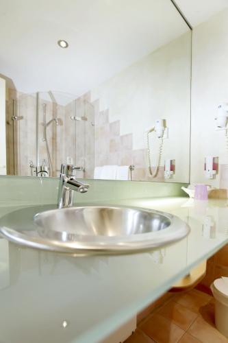 Koupelna v ubytování Hotel Watthalden