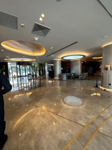 The lobby or reception area at Ottomare Suites luxury apartment with pool with amazing view