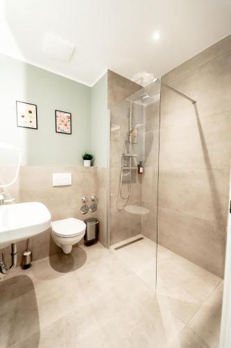 Ένα μπάνιο στο NUVA Apartments - Friesenplatz