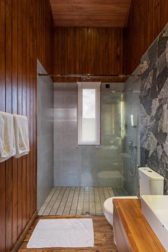 Koupelna v ubytování Sulanga Luxury Chalets