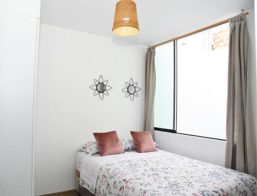 Postel nebo postele na pokoji v ubytování Apartamento Moderno - Zona Exclusiva - Huacachina