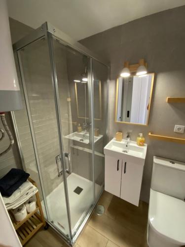 Koupelna v ubytování Torremolinos Olsen