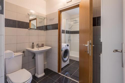 Kúpeľňa v ubytovaní Apartman Bella Vita