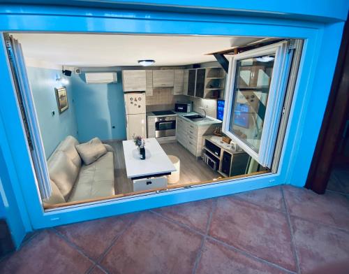 Kuchyň nebo kuchyňský kout v ubytování Apartma Dani Piran "Lets get wet together"