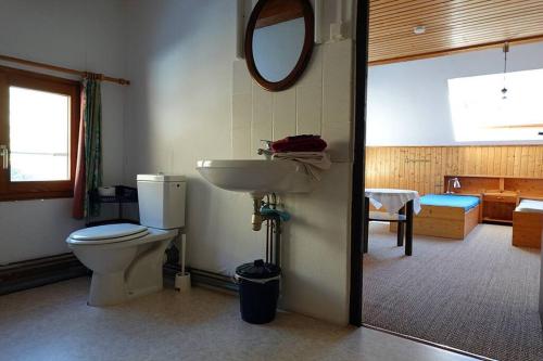 Kúpeľňa v ubytovaní Appartement dans vielle ferme au coeur des Vosges