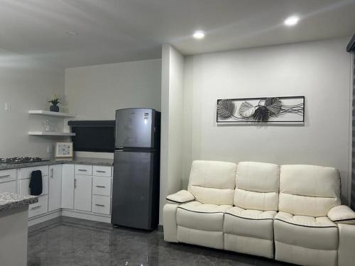 Dapur atau dapur kecil di Suites Marvento