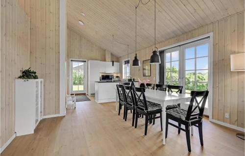 Lovely Home In Frørup With Kitchenにあるキッチンまたは簡易キッチン