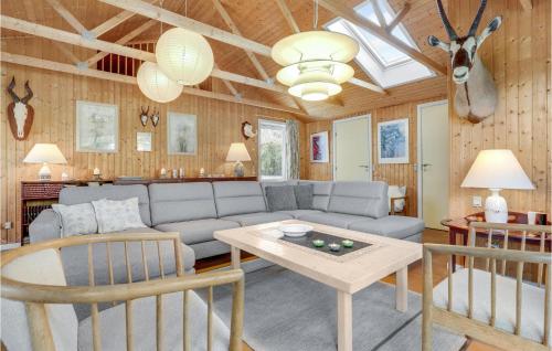Χώρος καθιστικού στο 3 Bedroom Gorgeous Home In Rønne