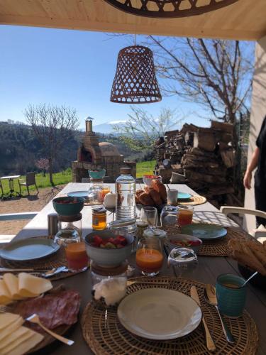 Jídlo v bed and breakfast nebo okolí