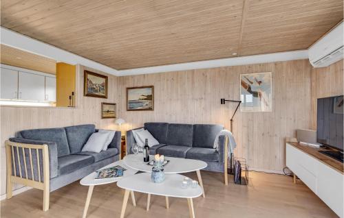 Posezení v ubytování Stunning Home In Faaborg With Kitchen