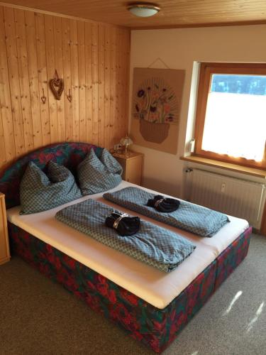Postel nebo postele na pokoji v ubytování Apartment Ebnit