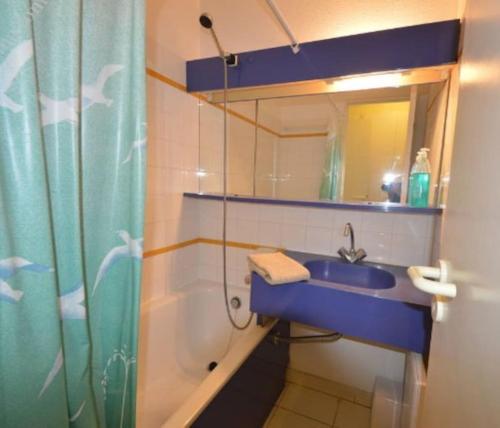 Koupelna v ubytování Résidence **** bord de mer golfe de Saint Tropez