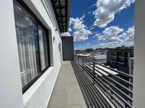 a balcony with a view of the sky at DEE-LOFT 53 in Windhoek