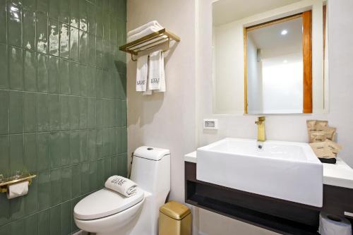Koupelna v ubytování Lücke Boutique Hotel - Adults only
