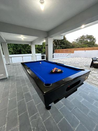 Τραπέζι μπιλιάρδου στο Villa Mónaco Jarabacoa RD