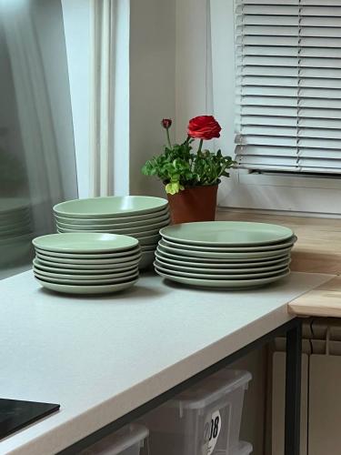 A cozinha ou kitchenette de Cabbage Hostel