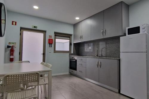 Dapur atau dapur kecil di Casa de Férias_As Oliveiras III