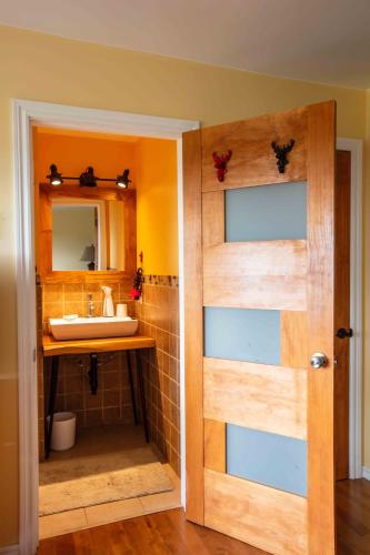 Una cocina o cocineta en Bed and Breakfast Panorama