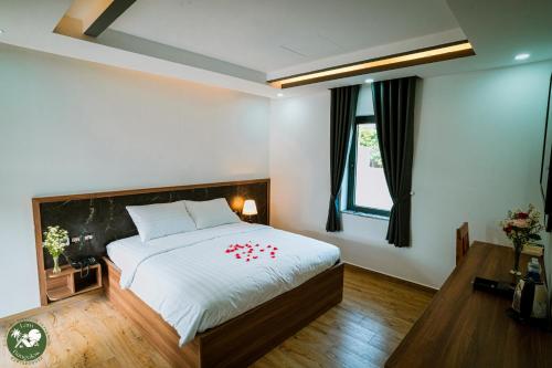 Postel nebo postele na pokoji v ubytování LAM BUNGALOW Resort & Spa