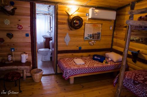 Koupelna v ubytování Kfar Hanokdim - Desert Guest Rooms