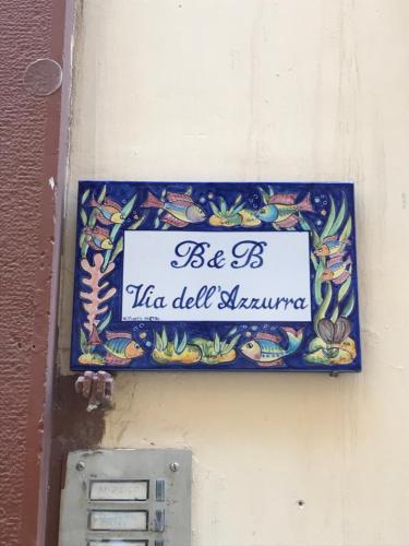 a sign on a wall that reads be bc was delhi supreme at B&B Via dell'Azzurra in Bari