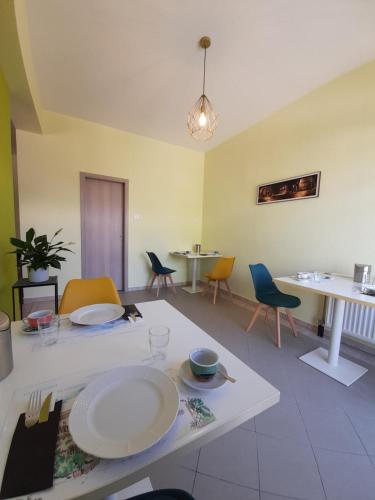 Area soggiorno di Ács Apartman
