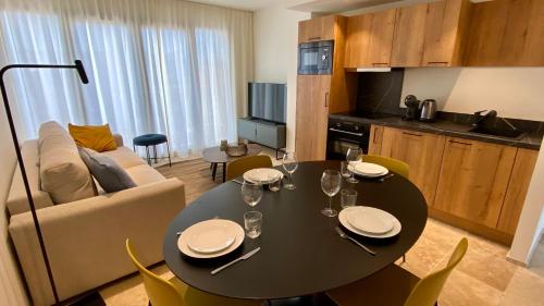 Les Papillons du Ventoux - La Petite Tortue - één slaapkamer met terras