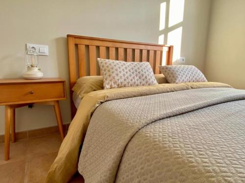 Ένα ή περισσότερα κρεβάτια σε δωμάτιο στο Casa Margarita